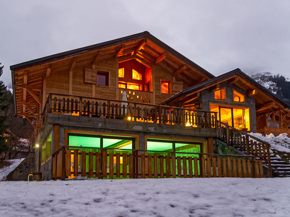 location chalet ski chatel